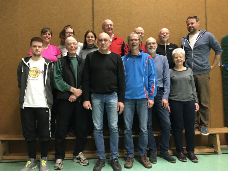 Volleyball-Gruppe