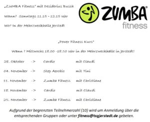 Read more about the article Neue Termine Power Fitness Kurs
