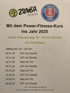 Mehr über den Artikel erfahren Termine HIIT und Step im Januar und Februar